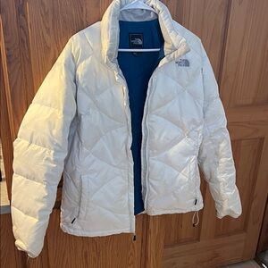 The North Face White Puffer Jacket